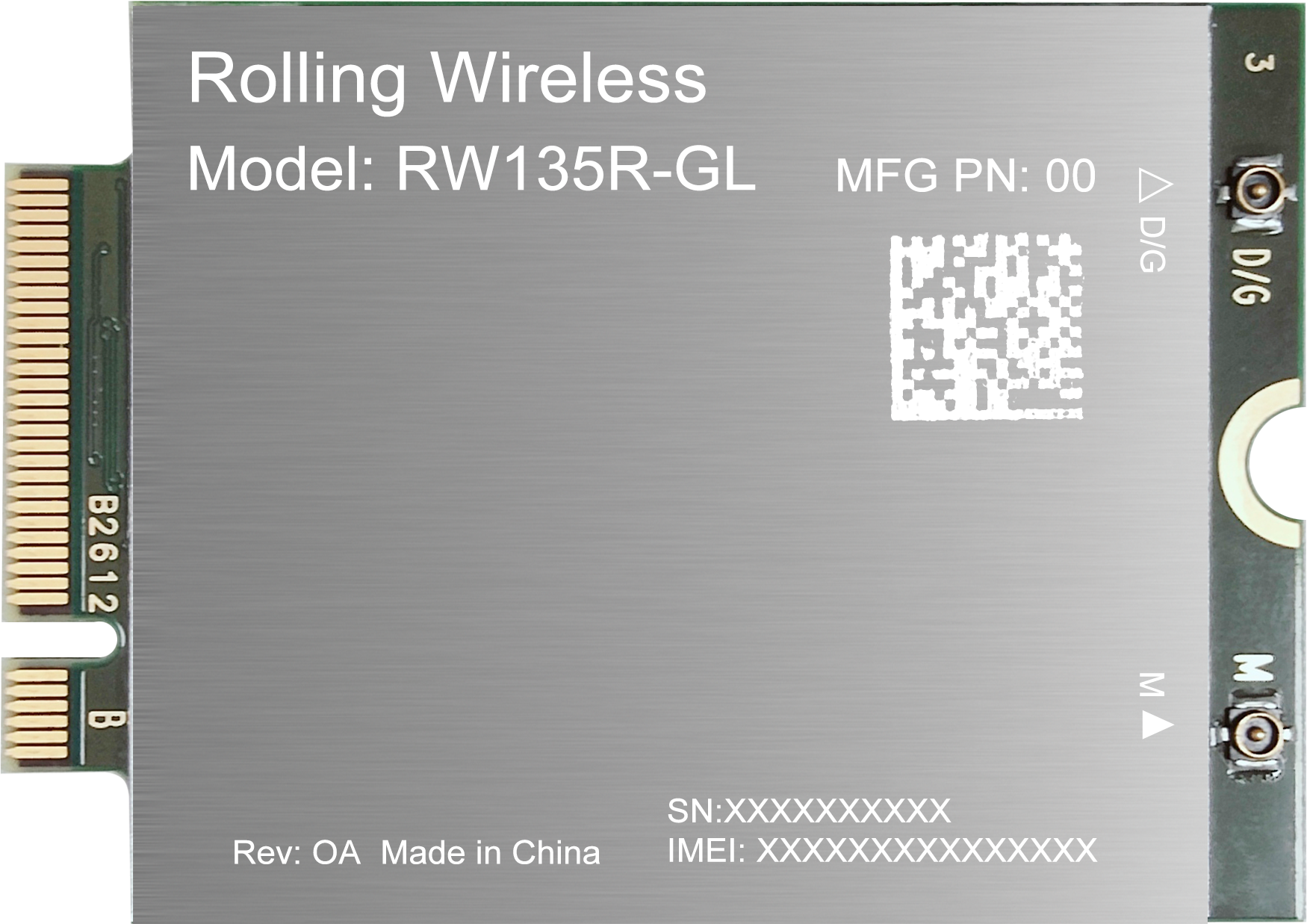 Rolling Wireless RW135R-GL 
