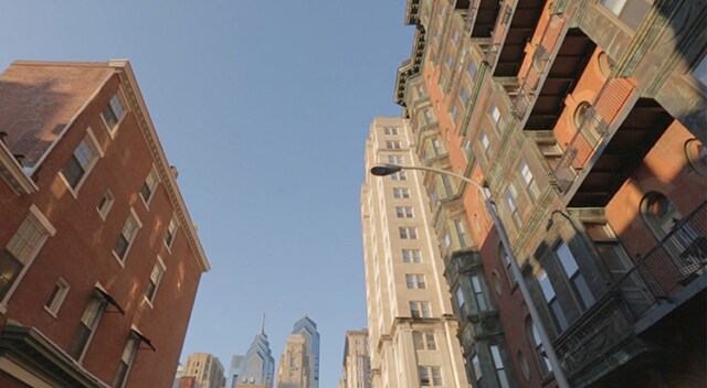 Ground view of buildings