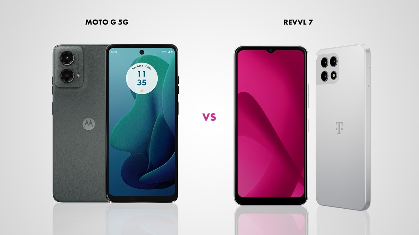 TMobile REVVL 7 5G vs Motorola Moto G 5G 2024