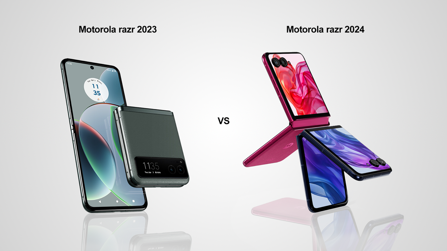 Compare Motorola razr 2024 vs. razr 2023 Phones TMobile