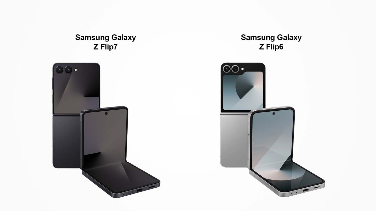 Samsung Galaxy Z Flip7 vs. Z Flip6 | T-Mobile