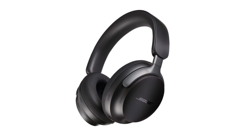 Image of Bose QuietComfort Ultra Headphones against a white background.