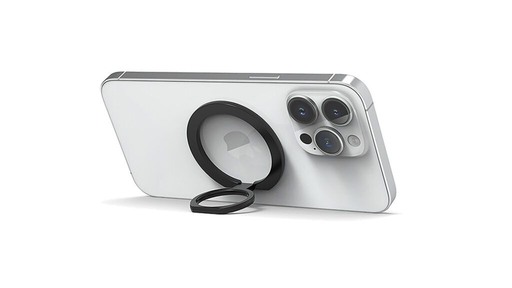 Image of PureGear Magnetic Grip Kickstand for Universal against a white background.