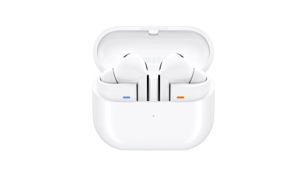 Image of Galaxy Buds3 Pro against a white background.