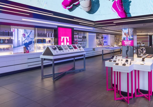 Cell Phone Accessories at T-Mobile Store in Times Square NYC