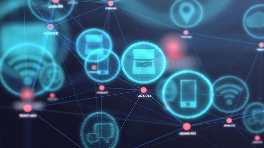 A series of connected devices using a WIFI or 5G network