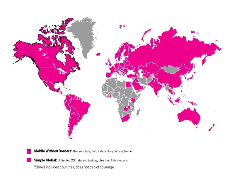 t mobile coverage map europe Better Coverage At Home Better Coverage Abroad Done And Done t mobile coverage map europe