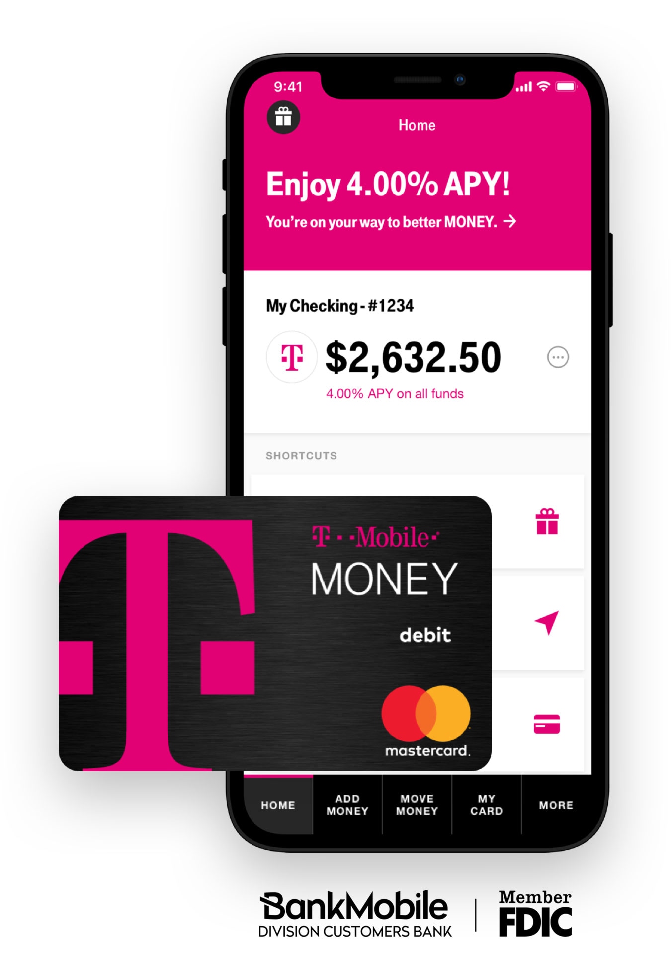 Bye Big Banks Hello T Mobile Money Introducing Your No Fee Interest Earning Mobile First Checking Account T Mobile Newsroom