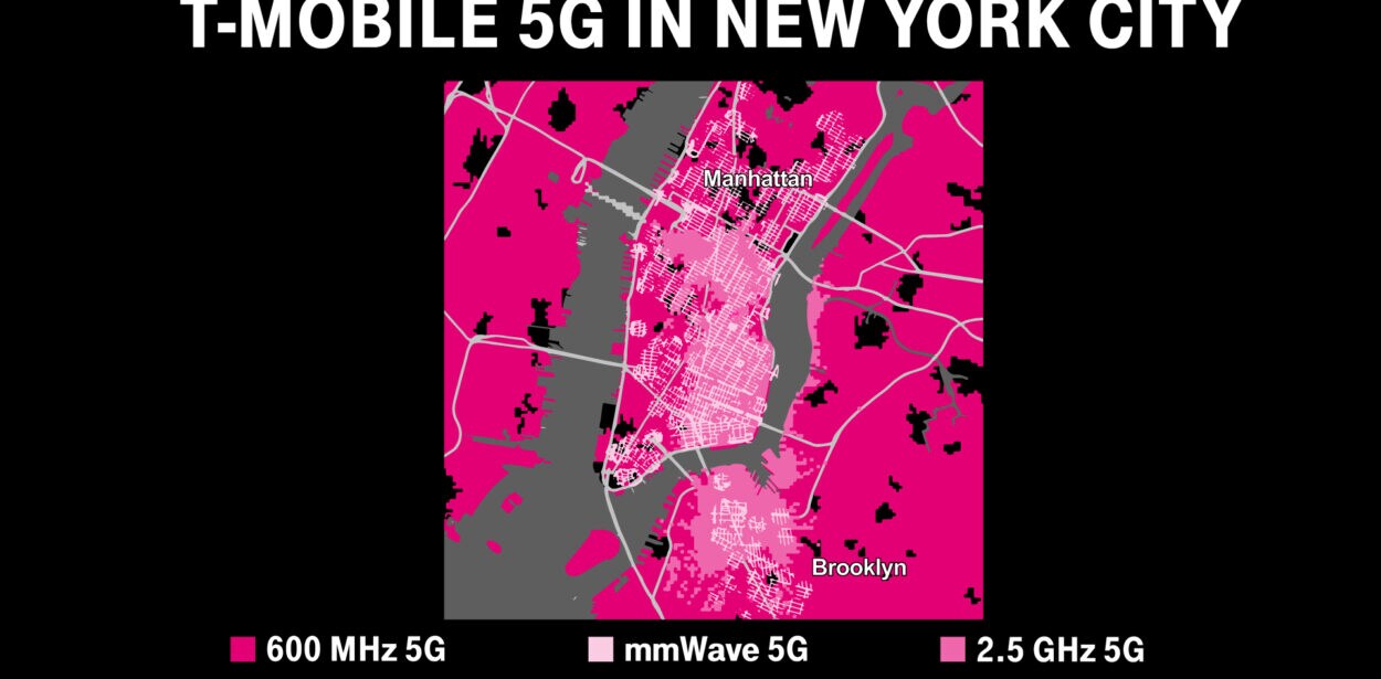 T Mobile Mmwave Map T Mobile 5g In New York City Map T Mobile Newsroom