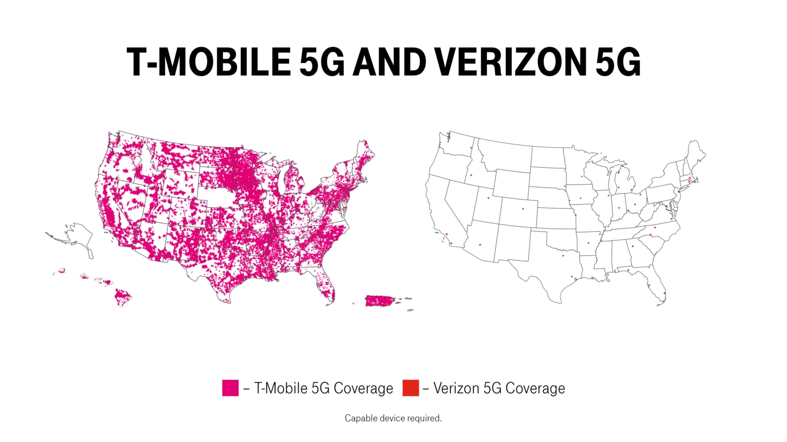 T Mobile 600mhz Map T Mobile Launches World S First Nationwide Standalone 5g Network T Mobile Newsroom