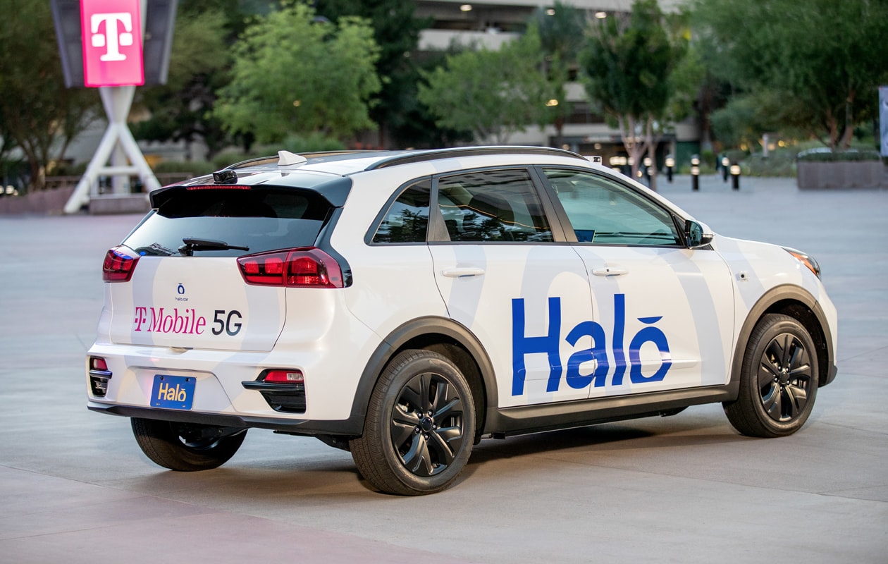 Halo and Las Vegas Launch Driverless Car Service Powered by TMobile 5G