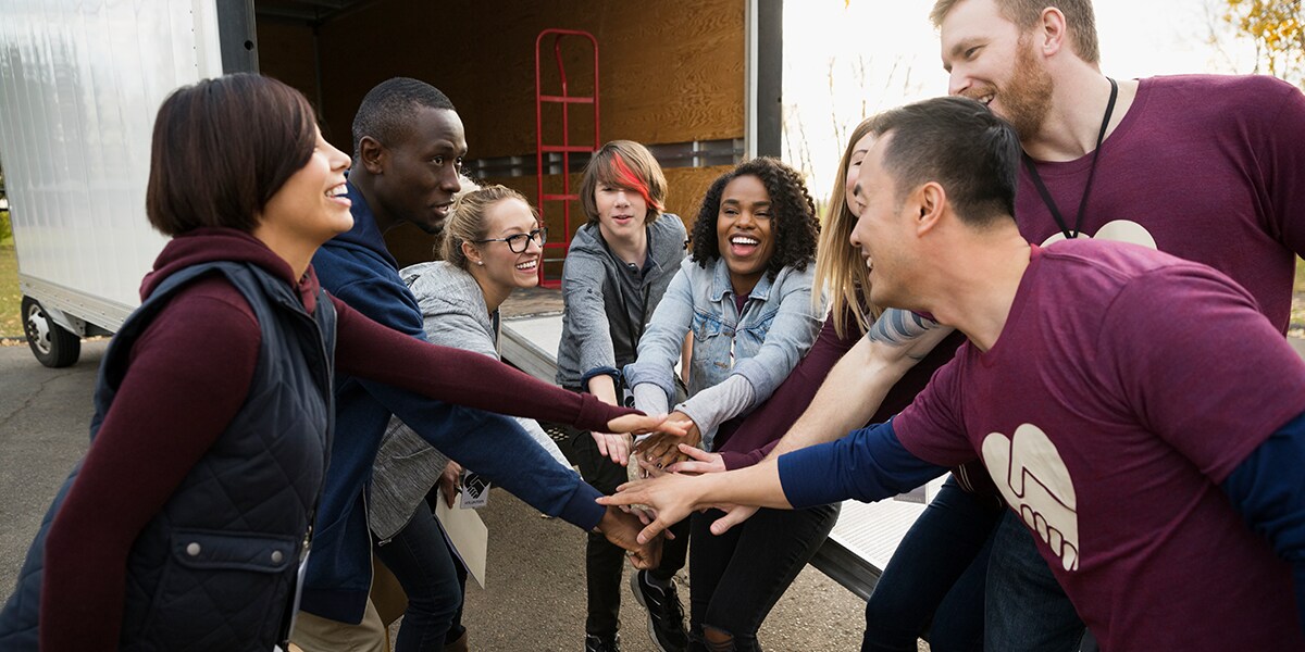 team huddle