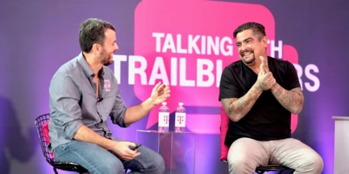 Aaron Sanchez T-Mobile Talking With Trailblazers