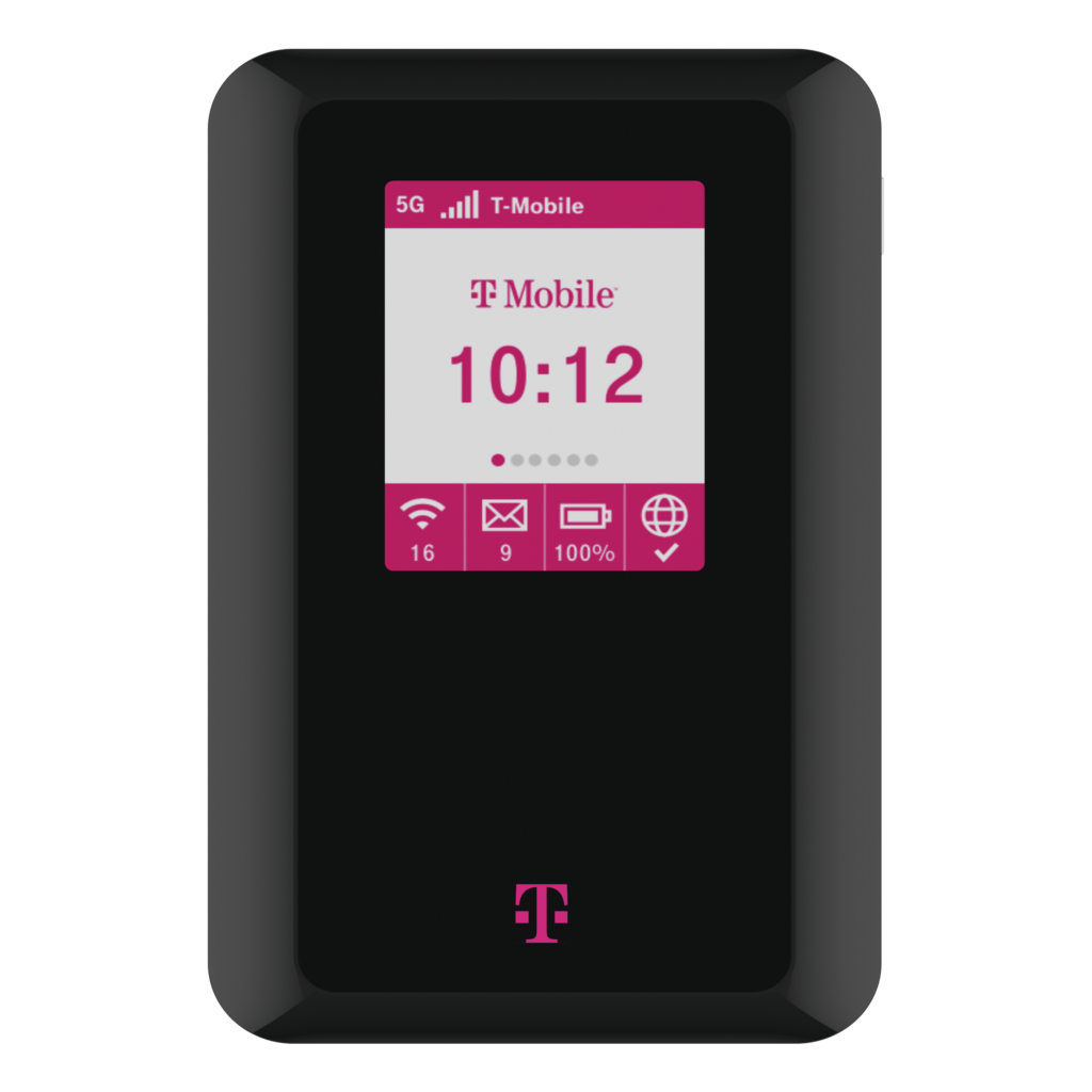 Tablet aan de andere kant, vork Now Introducing: The T‑Mobile 5G Hotspot ‑ T‑Mobile Newsroom