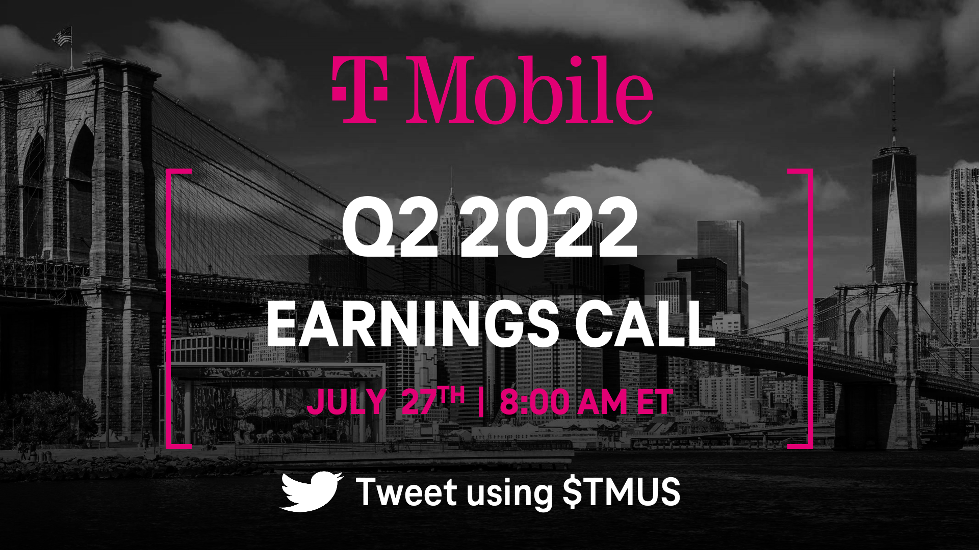 T‑Mobile to Host Q2 2022 Earnings Call on July 27, 2022 ‑ T‑Mobile Newsroom