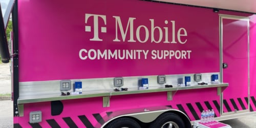 T-Mobile emergency response vehicle