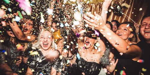 people celebrating new years