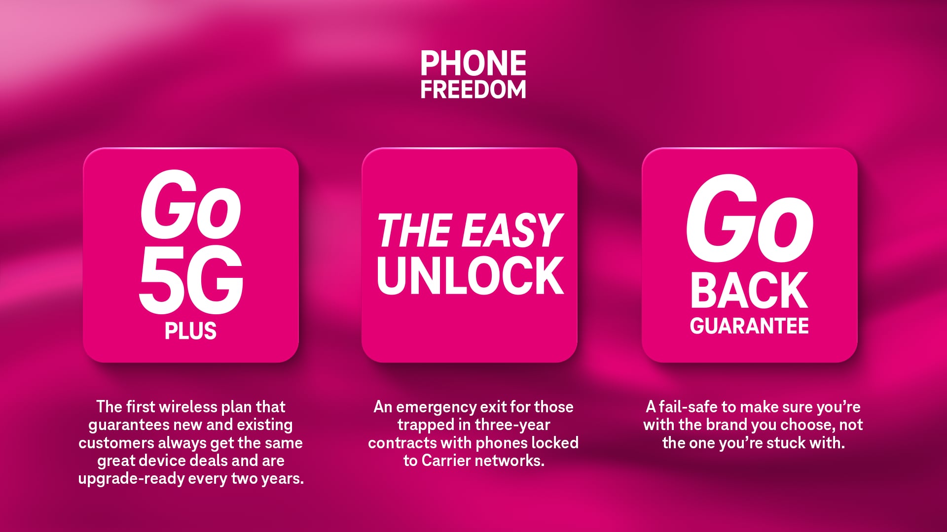 Introducing T‑Mobile's Latest Un‑carrier Move “Phone Freedom” ‑ T‑Mobile Newsroom