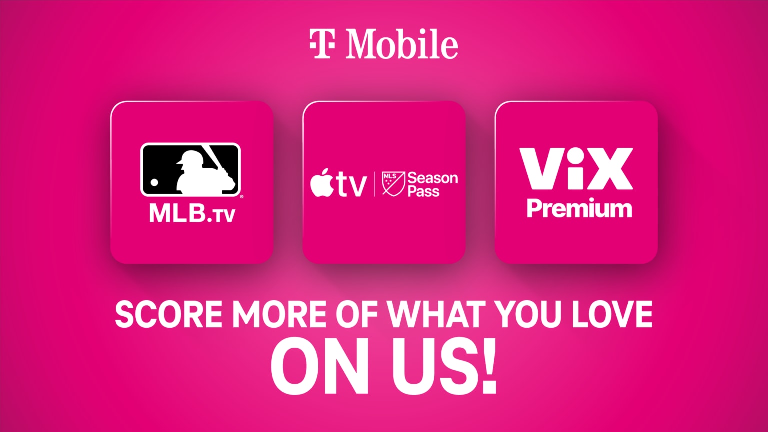T-Mobile Delivers Ultimate Sports Combo Baseball with MLB, Soccer with MLS and Your Fave Sports Streaming App