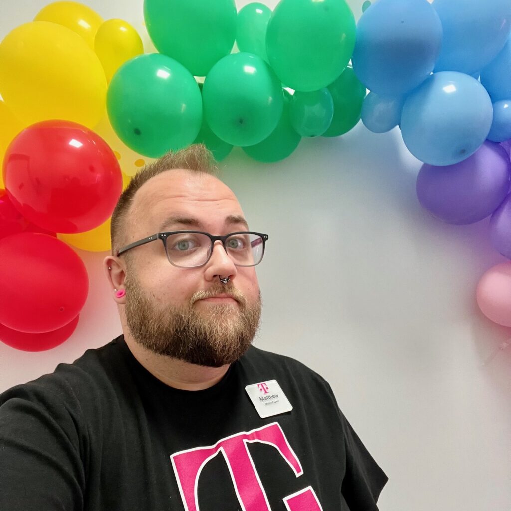 T-Mobile Pride Matthew Argall