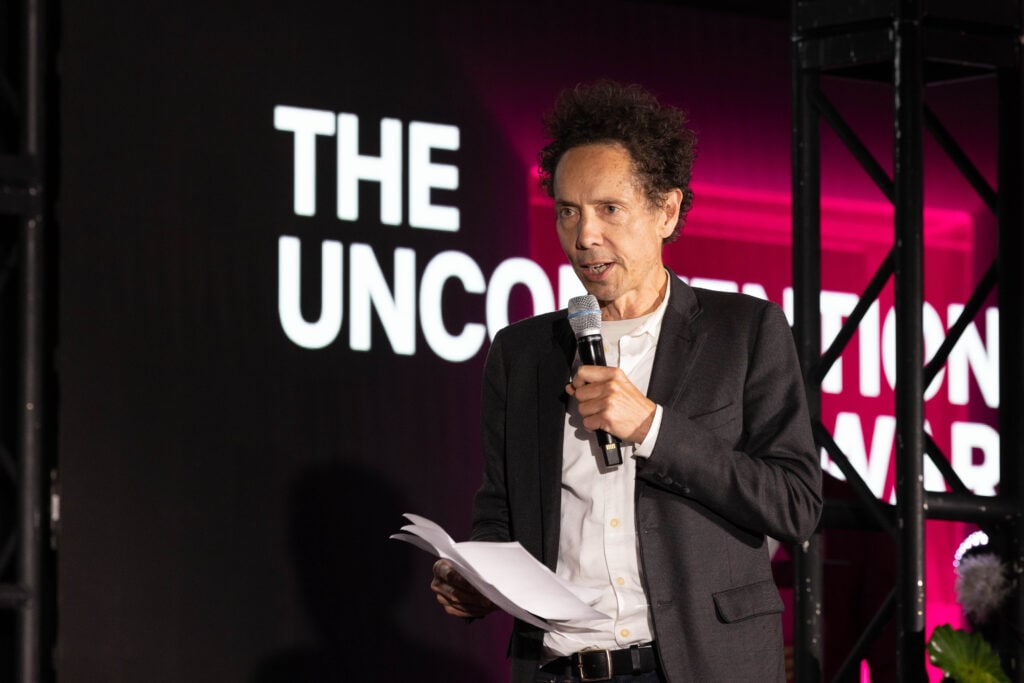 Malcolm Gladwell on stage