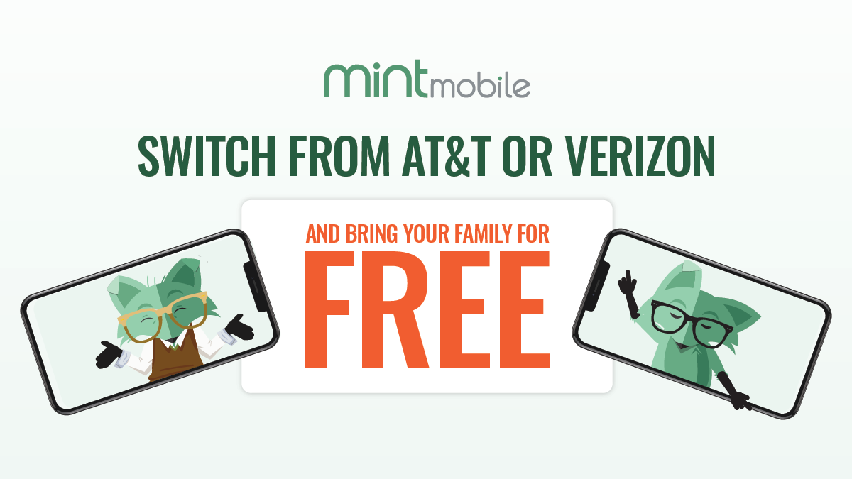Mint Mobile Throws AT&T and Verizon Customers a Lifeline Switch and