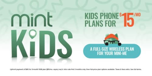 Mint Kids Phone Plan