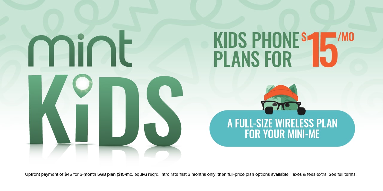 Mint Mobile Introduces Wireless Plan Built Specifically for Kids 