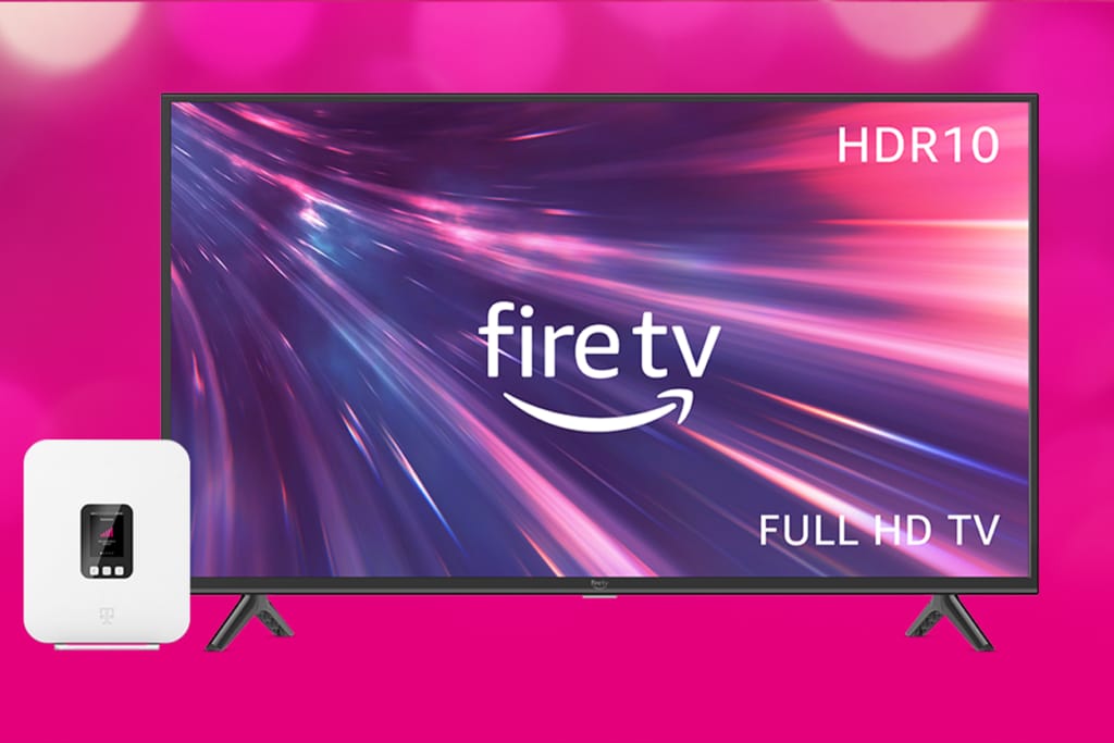 Free Amazon Fire TV 40" 2-Series HD smart TV when switching to T-Mobile Home Internet