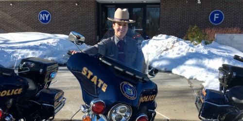 A former NY State police officer talks about tje benefits of T-Priority for first responders