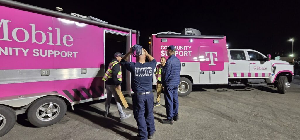 T-Mobile deploys community support trucks