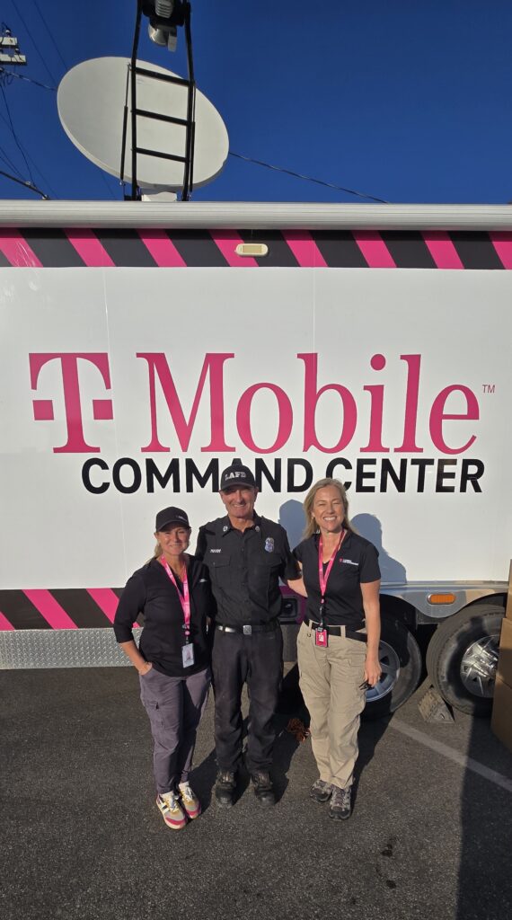 T-Mobile deploys Mobile Command Center