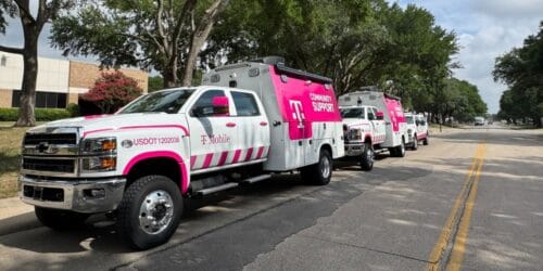 T-Mobile Community Support Trucks Deploy in Texas