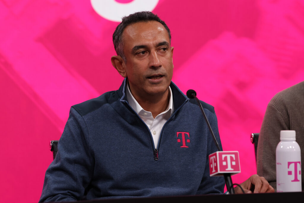 T-Mobile Q3 FY 2025 earnings call, Thursday, Oct. 23, 2025 in New York. (Jason DeCrow/AP Content Services for T-MOBILE)