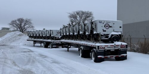 Portable T-Mobile generators ready to be deployed for Winter Storm Fern, January 2026