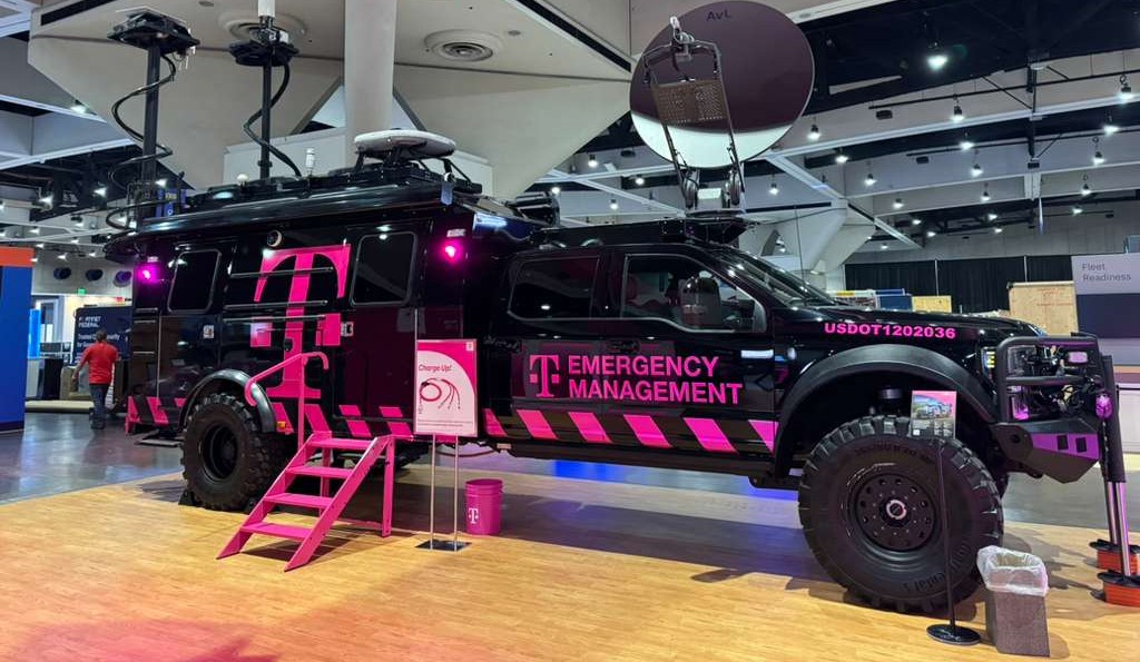 T-Mobile Nomad SatCOLT at a recent industry conference