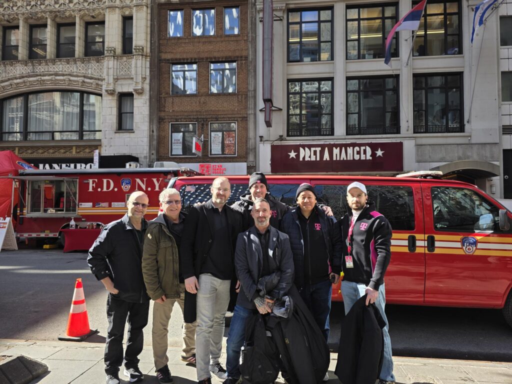 T-Mobile team members on the ground keeping people connected in NYC, March 17, 2026