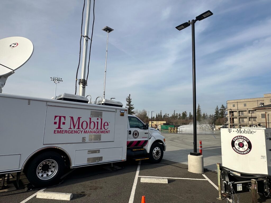T-Mobile deployable assets providing connectivity, 2026