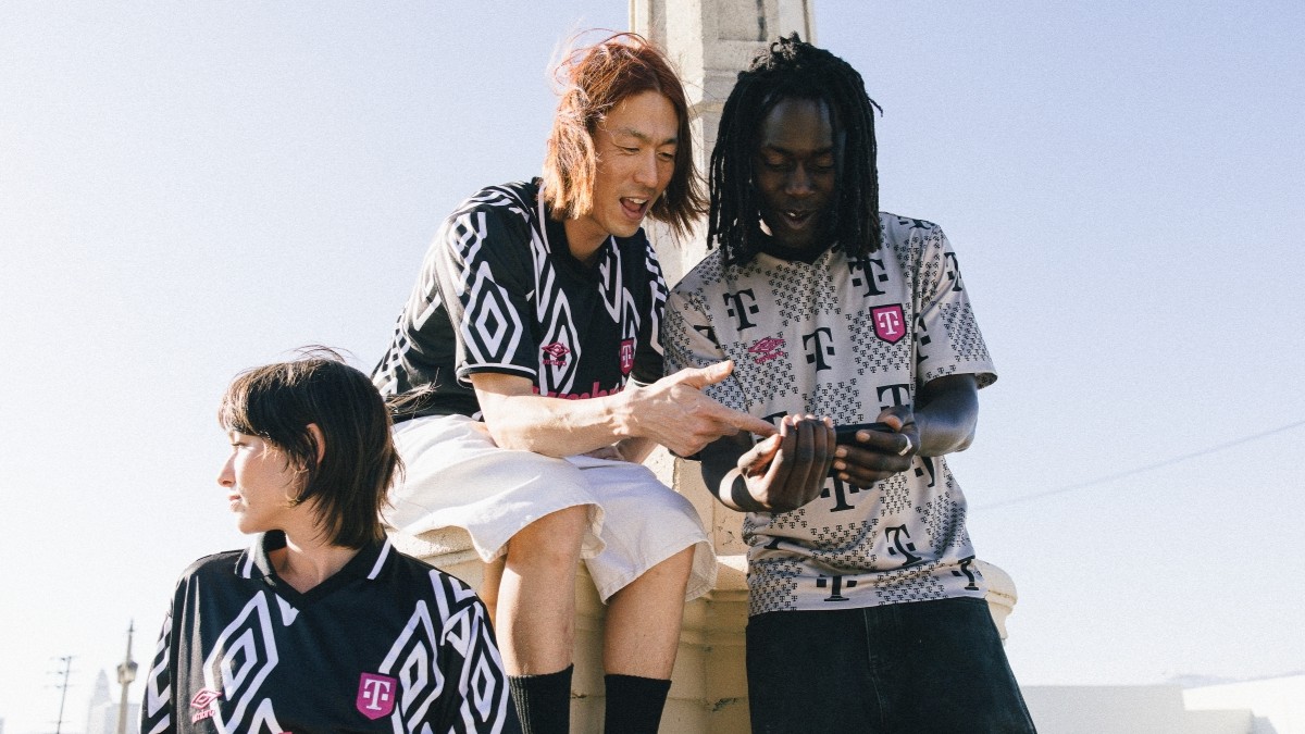 T‑Mobile Teams Up with Soccer Icon Umbro to Launch Exclusive