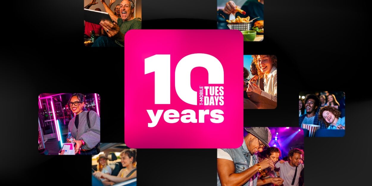 Lifestyle photos celebrating 10 years of Tuesdays