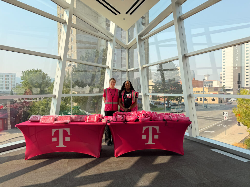 T-Mobile Community Support Team at Spokane Convention Center, August 2026