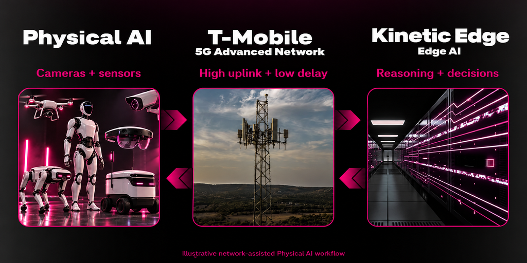T-Mobile testa robôs humanoides da Figure com IA na borda da rede 5G